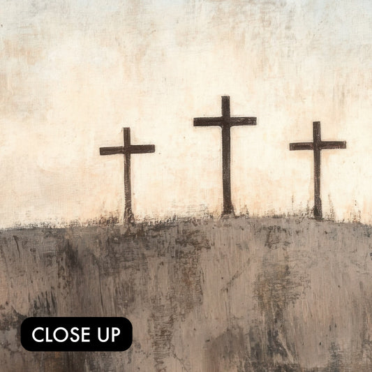 Three Crosses on Calvary