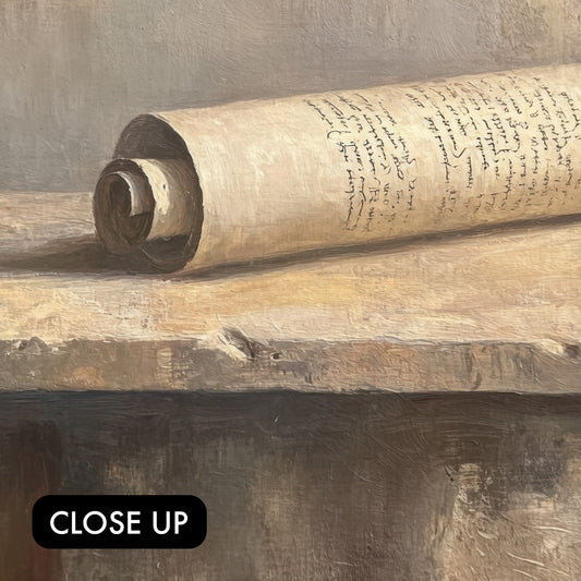 Ancient Scripture Scroll