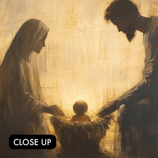 Holy Night Nativity Scene