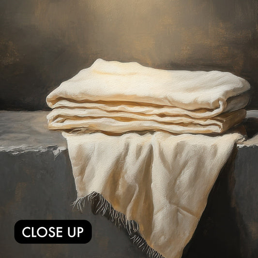 Folded Burial Cloths