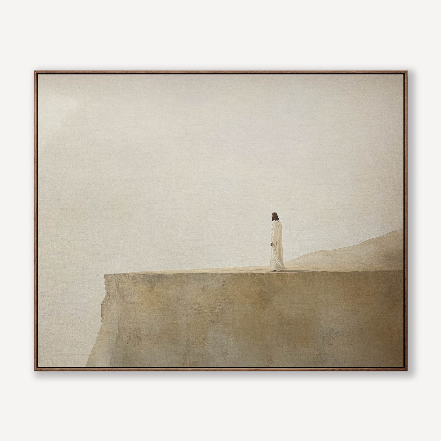 Jesus on a Cliff
