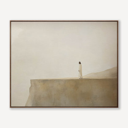Jesus on a Cliff
