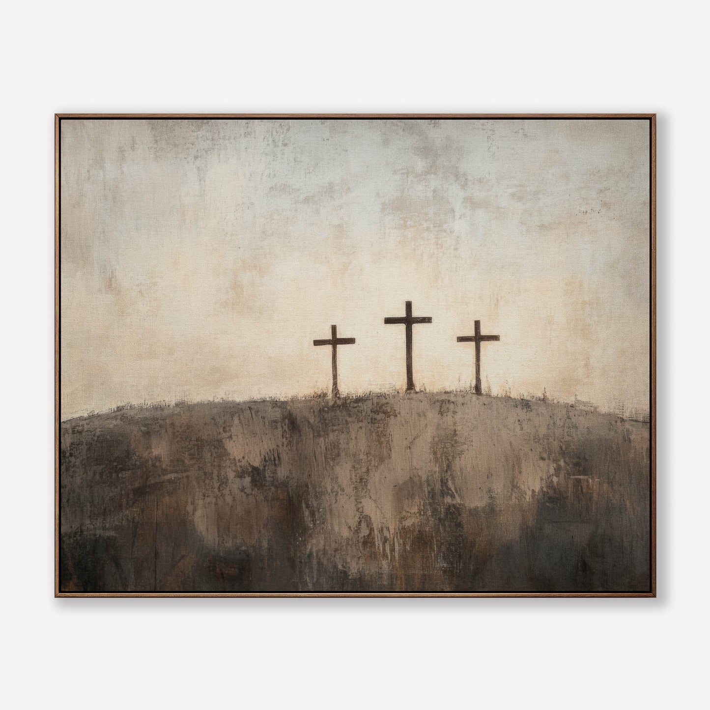 Three Crosses on Calvary