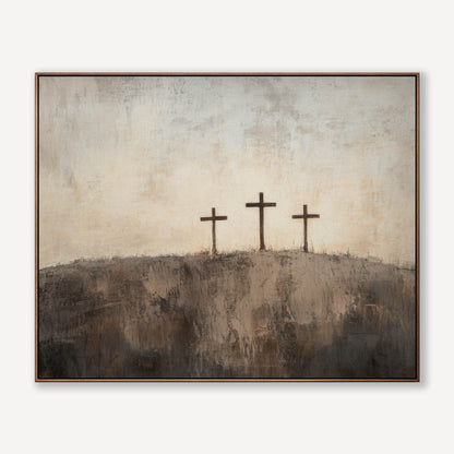 Three Crosses on Calvary