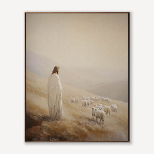 Jesus and the 99 Sheep