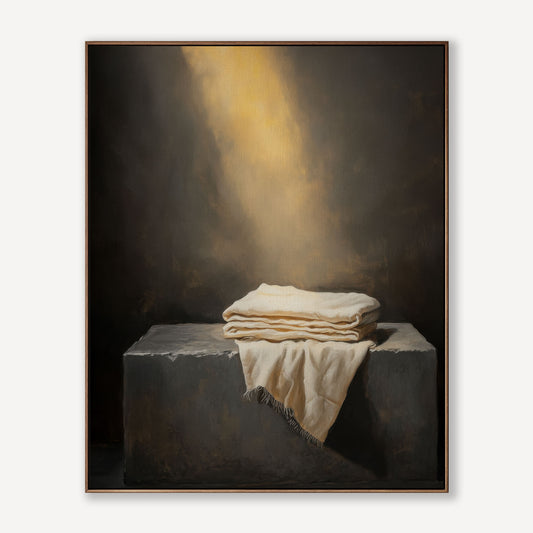 Folded Burial Cloths