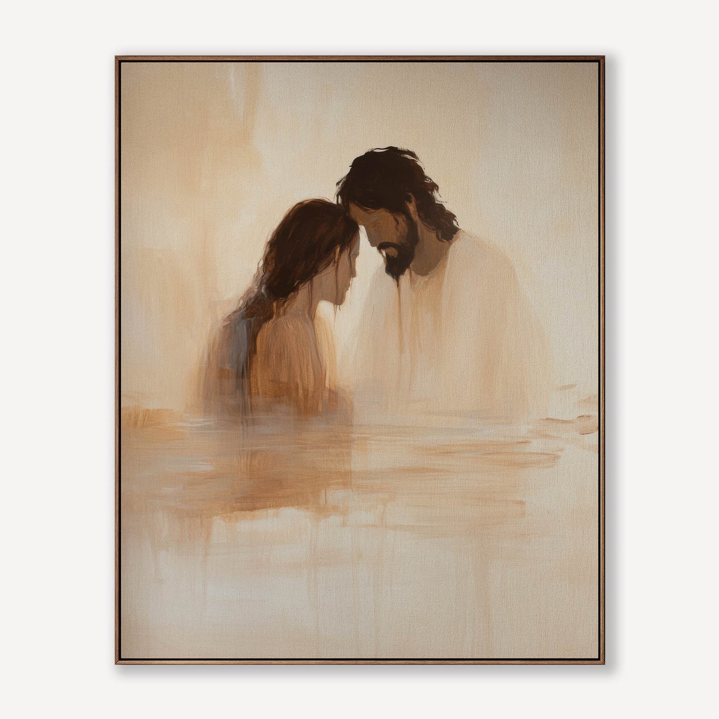 Woman Baptized with Jesus