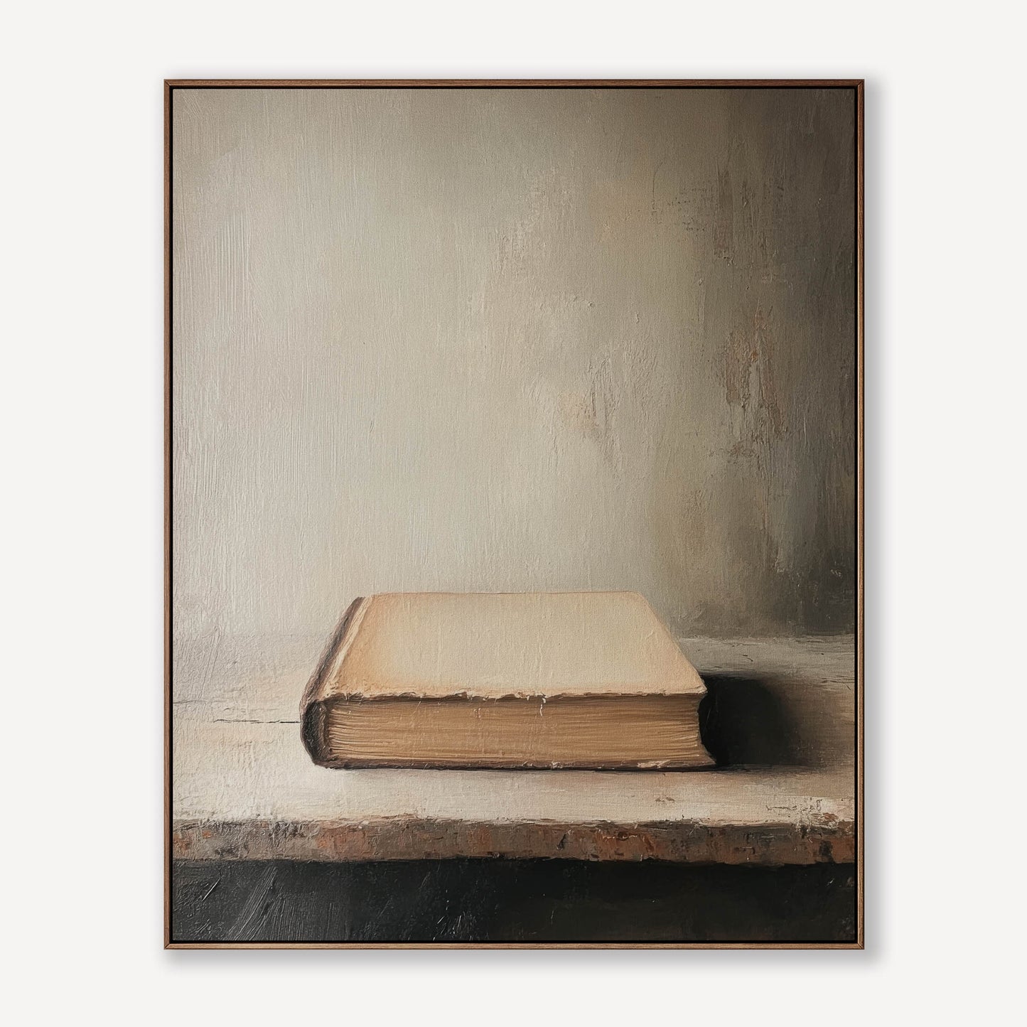 Bible on Wooden Table