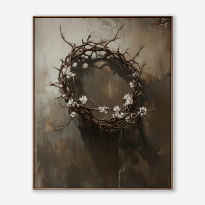 Crown of Thorns in Bloom