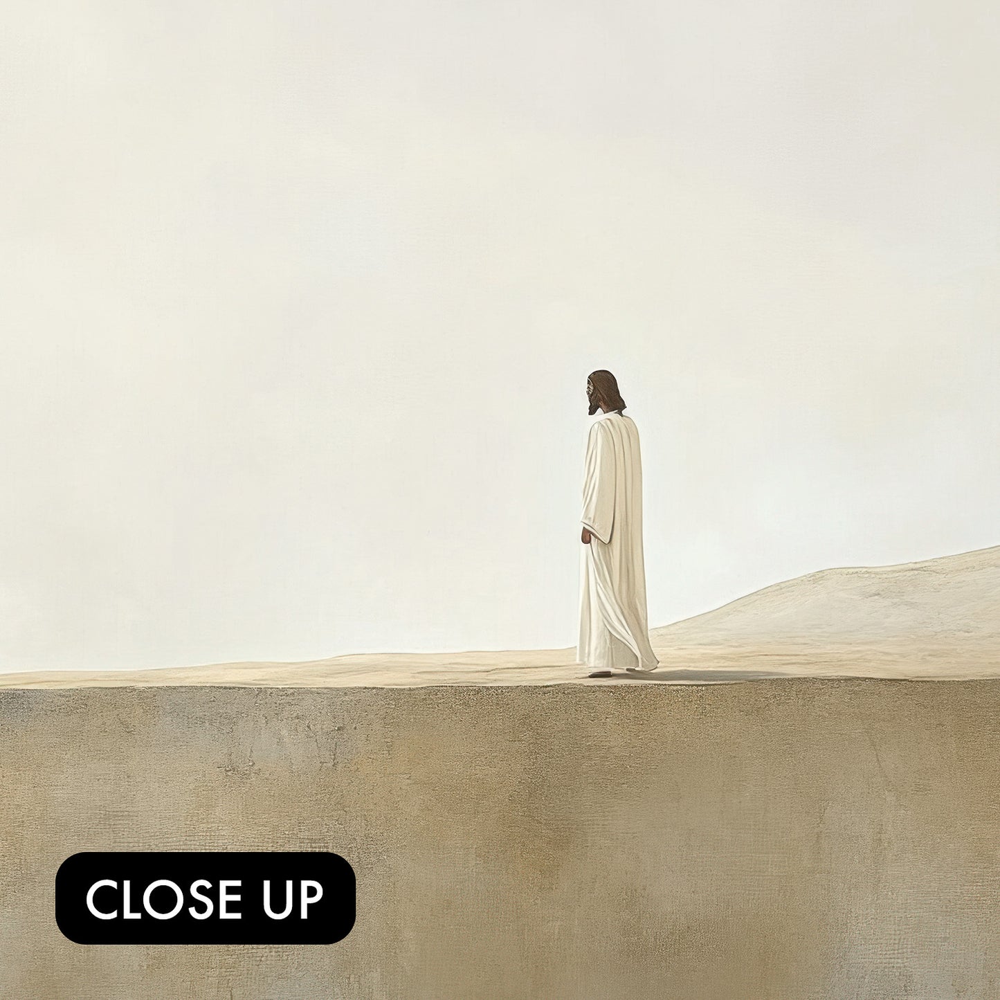 Jesus on a Cliff