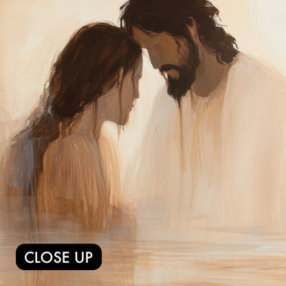 Woman Baptized with Jesus