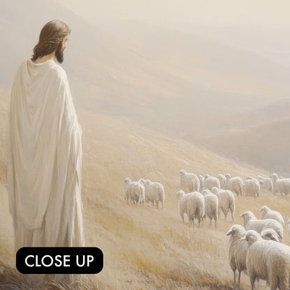 Jesus and the 99 Sheep