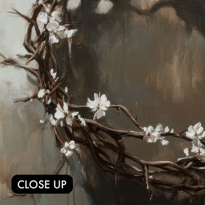 Crown of Thorns in Bloom