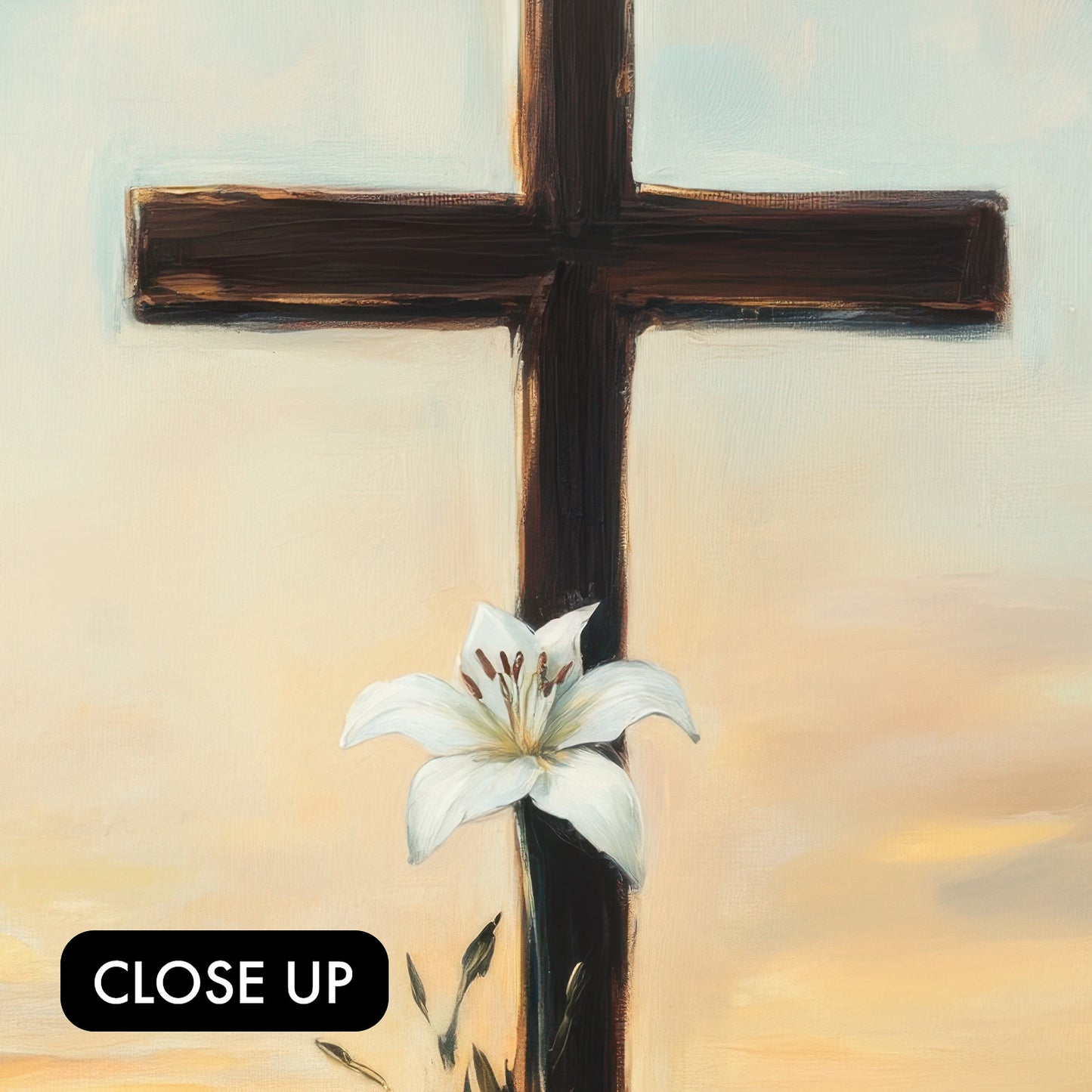 Empty Cross of Calvary