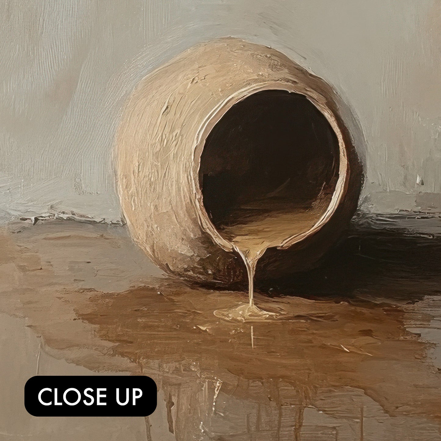 Alabaster Jar Horizontal