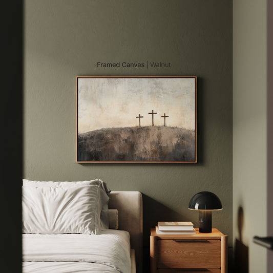 Three Crosses on Calvary