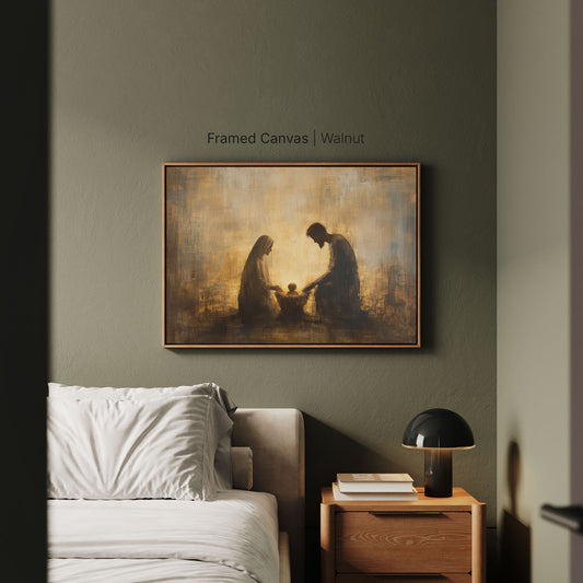 Holy Night Nativity Scene