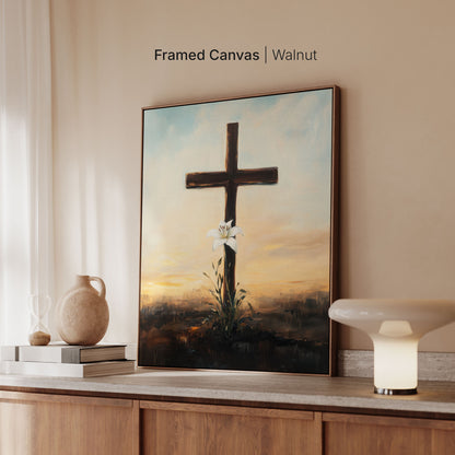 Empty Cross of Calvary