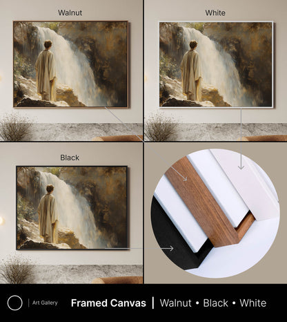 David at En Gedi Waterfall