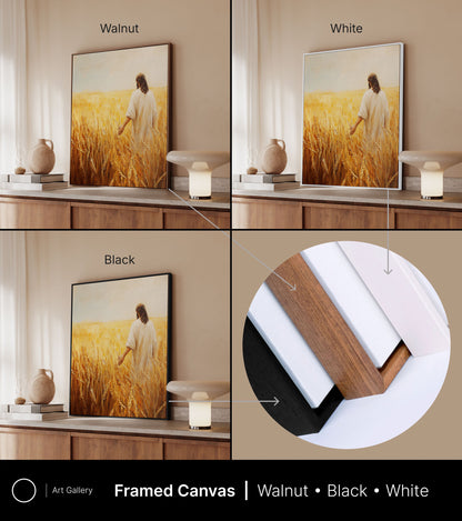 Jesus in the Wheat Field