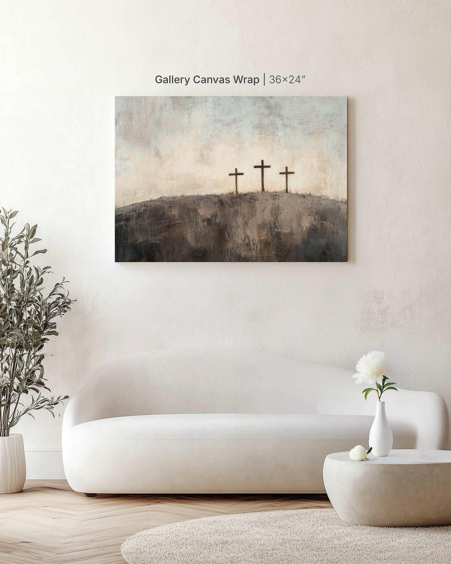 Three Crosses on Calvary