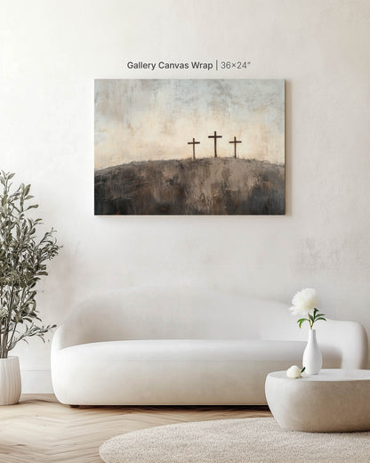 Three Crosses on Calvary