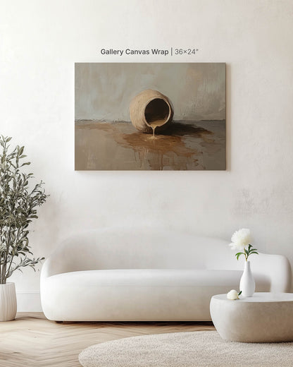 Alabaster Jar Horizontal