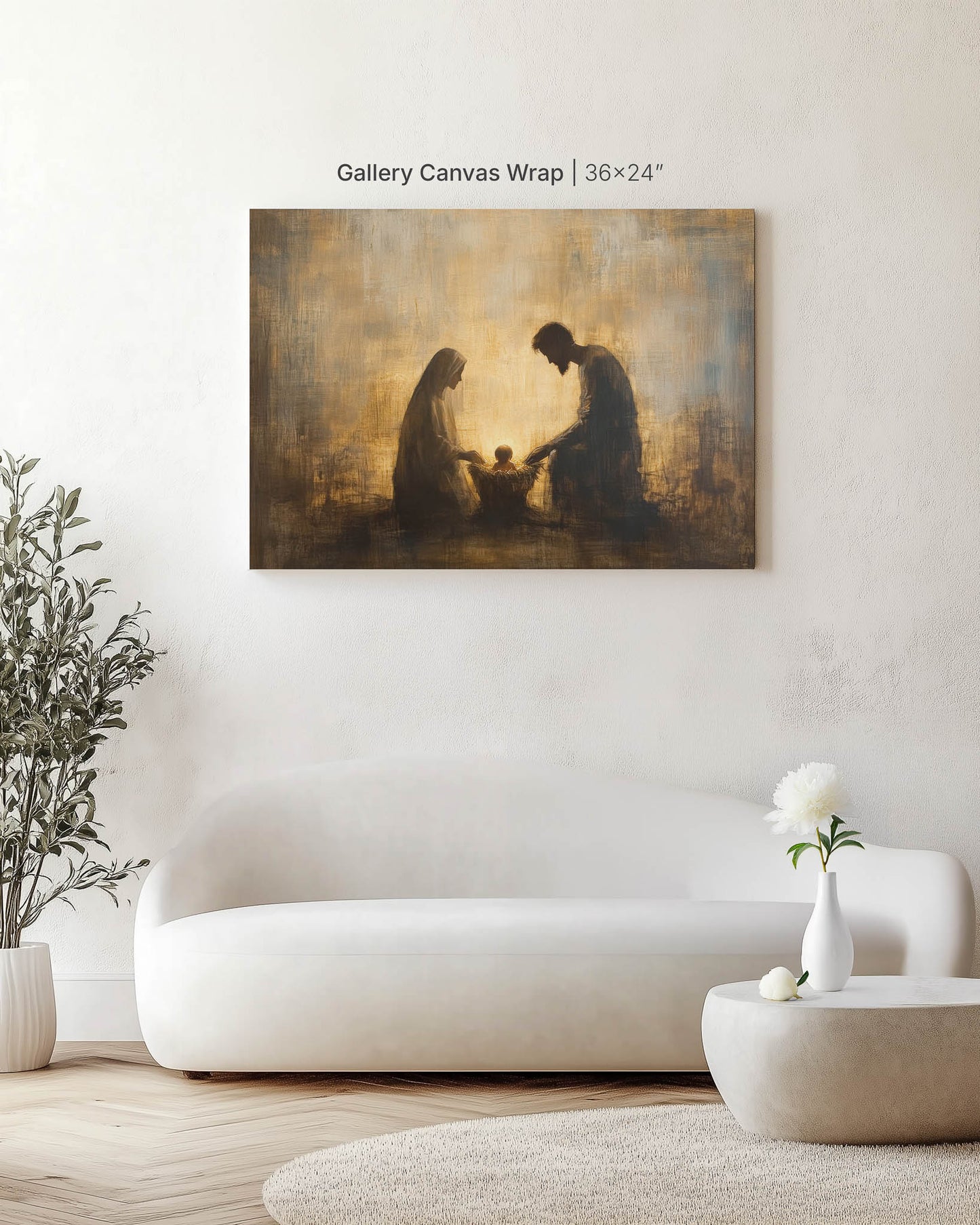 Holy Night Nativity Scene