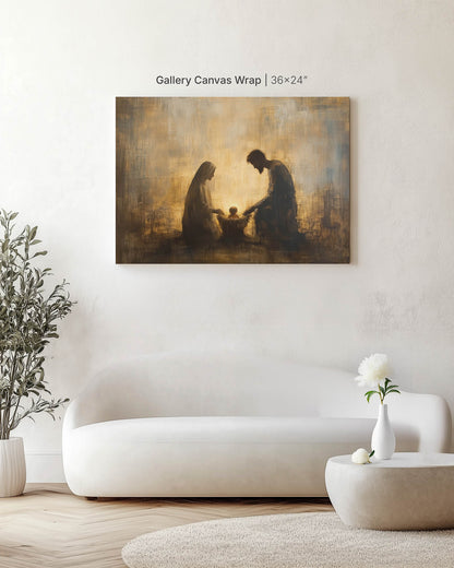 Holy Night Nativity Scene