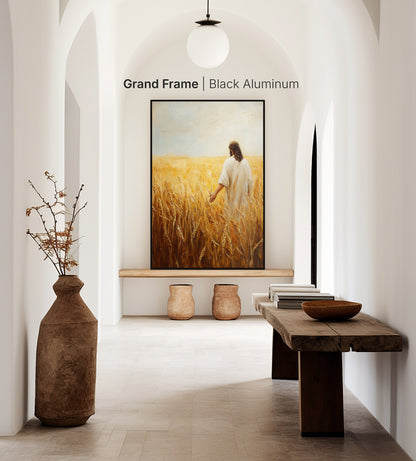 Jesus in the Wheat Field