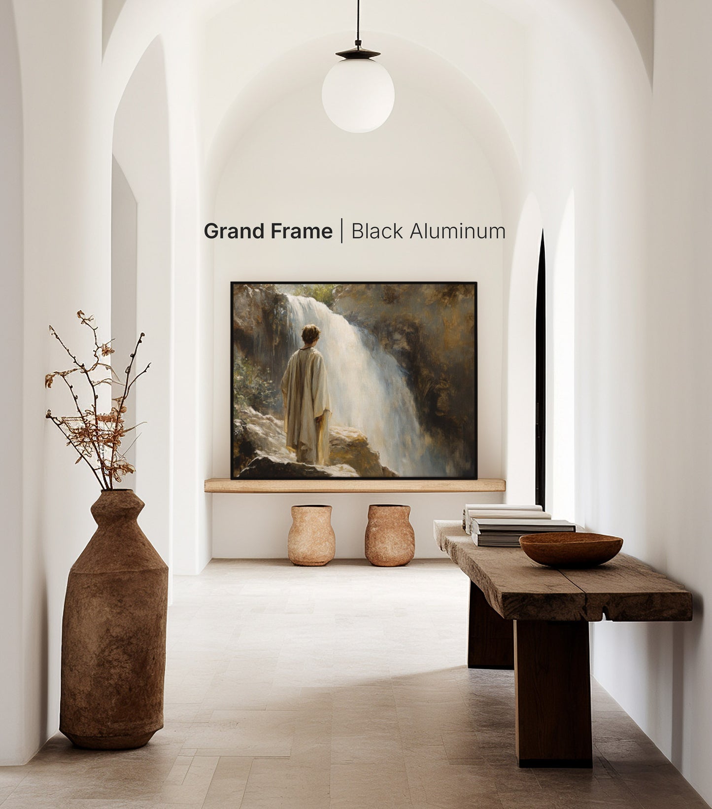 David at En Gedi Waterfall