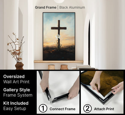 Empty Cross of Calvary
