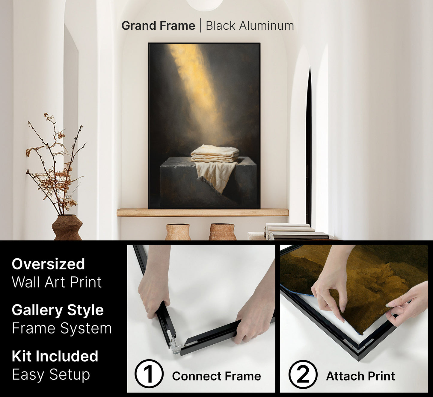 Folded Burial Cloths
