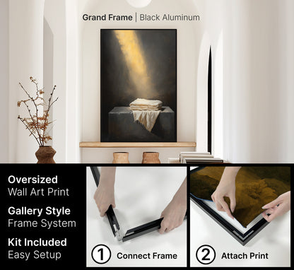 Folded Burial Cloths