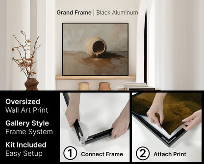 Alabaster Jar Horizontal