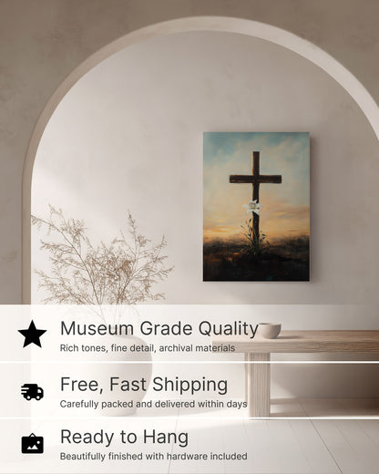 Empty Cross of Calvary