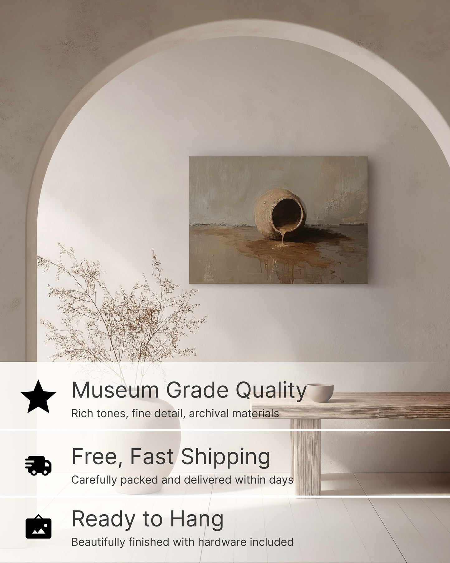 Alabaster Jar Horizontal