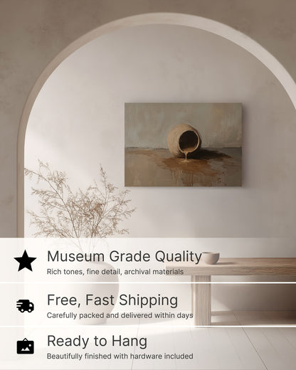 Alabaster Jar Horizontal