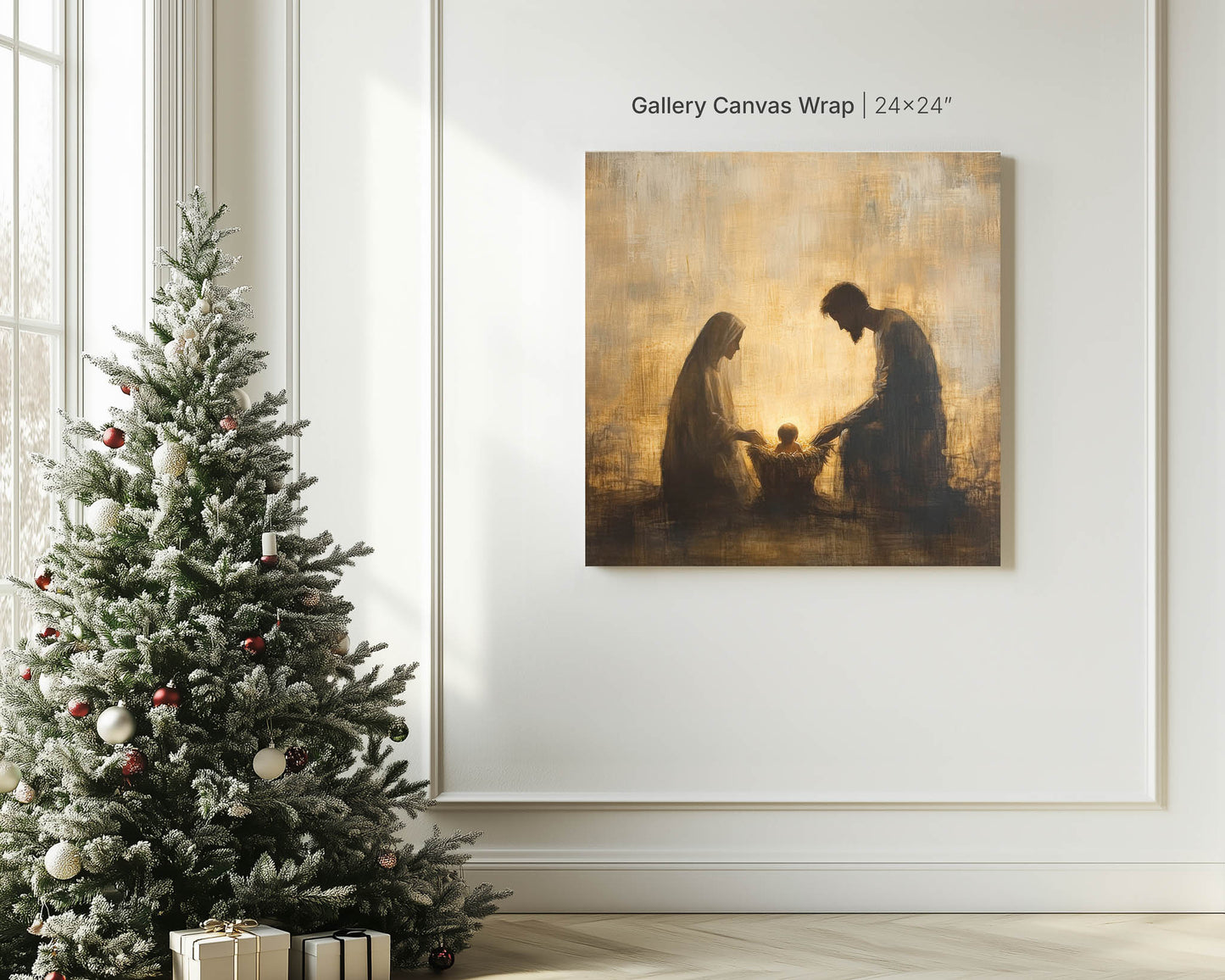 Holy Night Nativity Scene