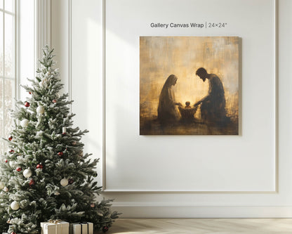 Holy Night Nativity Scene